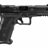 O.Z-9, Semi-automatic Pistol, 9MM, 5" Threaded ZEV Match Grade Barrel, Steel Frame, Polymer Grip, Black Finish, 17Rd, ZEV Exclusive O.Z-9 Signature Slide, ZEV PRO Flat Face Trigger, ZEV O.Z-9 PRO Plus Magwell, ZEV O.Z-9 Custom SKB Case, Magpul PMAG 17 GL