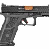 O.Z-9 Compact, X, Semi-automatic Pistol, 9MM, 4" Bronze Barrel, Steel Frame, Polymer X Grip, Black Finish, 17Rd OZ9C-X-CPT-B-BRZ