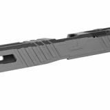 Omen Stripped Slide RMR w/Cover, For Glock 17 Gen 3, Gray Finish SLD-Z17-3G-OMEN-RMR-GRY