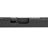 Omen Stripped Slide RMR w/Cover, For Glock 17 Gen 4, Black Finish SLD-Z17-4G-OMEN-RMR-DLC