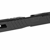Omen Stripped Slide RMR w/Cover, For Glock 17 Gen 4, Black Finish SLD-Z17-4G-OMEN-RMR-DLC