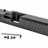 Duty, Slide, Black, For Glock 17 Gen 4 SLD-Z17-4G-DUTY-RMR-BLK