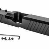 Duty Stripped Slide RMR w/ Cover, For Glock 19 Gen 5, Slide, Black Finish SLD-Z19-5G-DUTY-RMR-BLK