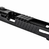 Omen Stripped Slide RMR w/Cover, For Glock 34 Gen 3, Black Finish SLD-Z34-3G-OMEN-RMR-DLC