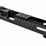 Omen Stripped Slide RMR w/Cover, For Glock 34 Gen 4, Black Finish SLD-Z34-4G-OMEN-RMR-DLC
