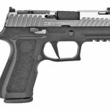Z320 XCOMPACT, Octane Gun Mod, Semi-automatic, 9MM, 3.6" Barrel, Polymer Frame, Black Frame/Titanium Gray Slide, Fiber Optic Combat Sights, RMR Optic Cut, ZEV RMR Cover Plate, Sig Sauer P320 X Series Flat Face Trigger, 2-15Rd Sig Sauer P320 Magazines GM-