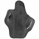 Belt Holster 1, Right Hand, Black Leather, Fits 1911 4"& 5" BH1-BLK-R