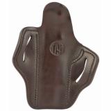 Belt Holster 1, Right Hand, Signature Brown Leather, Fits 1911 4" & 5" BH1-SBR-R