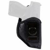 EcoCarry, Inside Waistband Holster, Right Hand, Fits Glock 43/43X/Sig 365/Walther PPK, Leather Construction, Black ECO-MC3-BLK-R