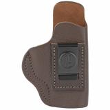 Fair Chase, Inside Waistband Holster, Right Hand, Brown, Fits Glock 26 27 33, Deer Skin, Size 4 FCD-4-BRW-R