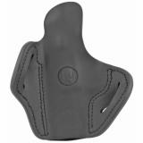 OR Optic Ready, Belt Holster, Stealth Black Leather, Fits  CZ P01/P10/P10C/P10S, HK VP9/VP40, FN FIVE-SEVEN USG and MK2, Right Hand, Size 2.4S OR-BH2.4S-SBL-R