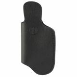 Smooth Concealment, Inside Waistband Holster, Optics Ready, Light Bearing, Size 4, For Glock 17/19/19x/22/23/22/23/25/26/27/31/32/47/48/48MOS, Cow Hide, Leather Construction, Black, Right Hand OR-LB-SCH-4-NSB-R