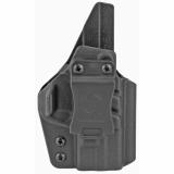 Tactical Kydex, Inside Waistband Holster, Right Hand, Black Kydex, Fits S&W Shield TAC-IWB-SHIELD-BLK-R