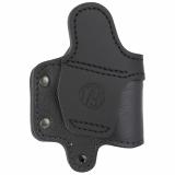 Ultra Custom Light Bearing, OWB Belt Holster, FitsSub-Compact Semi-Auto Pistols w/Light, Matte Finish, NightSky Black Leather, Right Hand UCLB-C-NSB-R