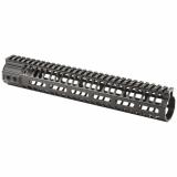 BL-RAIL M-LOK, Gen 2, Handguard, Hardcoat Black Anodized, 6AL-4V Titanium Barrel Nut, 6061 Extrusion, AR Rifles, 12" 2A-BLRML-12G2