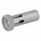 Piston, For Illusion 9, 1/2x28 Thread Pitch, Bead Blasted Matte Finish, Black 64246