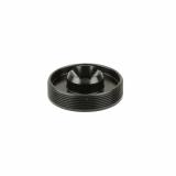 Flash Hider End Cap, 6mm, Fits Ranger Series Suppressors, Black 65048