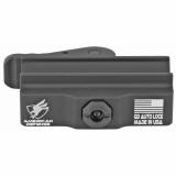 Base Mount, Picatinny, Fits ACOG/Aimpoint, Quick Release, Medium Height, Black B2BASE