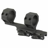 AD-DELTA, Quick Detach Scope Mount, 34mm, 1.70" Height, Anodized Finish, Black AD-DELTA-C-M-34-STD