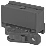 Mount, Fits Aimpoint Micro T-1, Quick Release, Lower 1/3 Co-Witness, Black AD-T1-11
