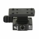 Lightweight TR, Quick Detatch Mount, Lower 1/3, RMSc Footprint, Anodized Finish, Black AD-TR-LW-11-STD