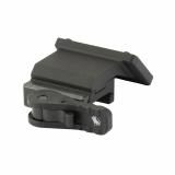 Offset, Quick Detach Mount, 45 Degree, RMSc Footprint, Anodized Finish, Black AD-TR-OFFSET-45-STD
