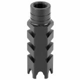 Shark Muzzle Brake, 1/2-28 Thread With Crush Washer, Fits AR-15, Black Oxide Finish A.5.10.2251