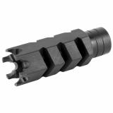 Shark Muzzle Brake, 1/2-28 Thread With Crush Washer, Fits AR-15, Black Oxide Finish A.5.10.2251