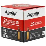 Aguila 22 Long Rifle 38gr CPHP 500/Box