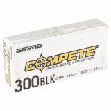 Compete, 300 Blackout, 155 Grain, Open Tip Match Bullet, 20 Round Box 300B155-OTM-A20