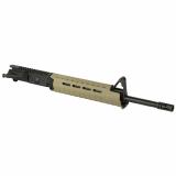 AR15 Complete Upper, 223 Remington/556NATO, 16" Barrel, Magpul MOE Handguard, A2 Front Sight Block, Mid Length Gas System, Anodized Finish, Black, Does Not Include BCG or Charging Handle APAR502506M65
