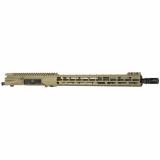 M4E1 AR15 Complete Upper, 223 Remington/556NATO, 16" Barrel, 1:7 Twist, ATLAS S-ONE Handguard, Mid Length Gas System, Cerakote Finish, Flat Dark Earth, Does Not Include BCG or Charging Handle APAR700315M7