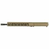 M4E1-T, AR15 Complete Upper, 223 Remington/556NATO, 14.5" Barrel, 1:7 Twist, Mid Length Gas System, ATLAS R-ONE 12.7" M-LOK Handguard, Cerakote Finish, Flat Dark Earth, Does Not Include BCG or Charging Handle APAR700714M5