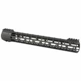 Atlas S-One, M-LOK Handguard, Fits AR10 Rifles, 15" Long, Anodized Finish, Black APRA538105A