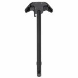 BREACH, AR-15 Charging Handle, Ambidextrous, Small Lever, Gas Deflection Shelf, Anodized Finish, Black APRA700100C