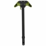 BREACH, AR-15 Charging Handle, Ambidextrous, Large Lever, Gas Deflection Shelf, Anodized Finish, Black and Olive Drab Green APRA700131C