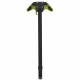 BREACH, AR-10 Charging Handle, Ambidextrous, Large Lever, Gas Deflection Shelf, Anodized Finish, Black and Olive Drab Green APRA700331C