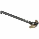 BREACH, AR-10 Charging Handle, Ambidextrous, Small Lever, Gas Deflection Shelf, Anodized Finish, Kodiak Brown APRA700340C