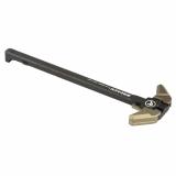 BREACH, AR-10 Charging Handle, Ambidextrous, Large Lever, Gas Deflection Shelf, Anodized Finish, Kodiak Brown APRA700341C