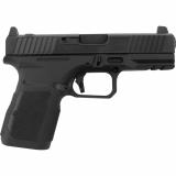 STK200, Semi-automatic, Striker Fired, Full Size, Alumnimum Frame Pistol, 9MM, 4" Barrel, PECVD Finish, Black, G10 Grip, Fixed Sights, 17 Rounds, 2 Magazines 56621