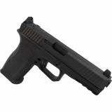 STK100 Ultra, Semi-automatic, Striker Fired, Full Size, Aluminum Frame Pistol, 4.5" Barrel, PECVD Finish, Black, G10 Grip, Fixed Sights, 17 Rounds, 2 Magazines 57113