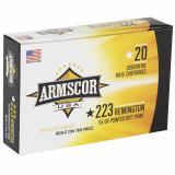 Ammunition, 223 Rem, 55 Grain, Pointed Soft Point AC223-2N