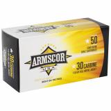 Armscor Rifle Ammunition .30 M1 110 Grain Full Metal Jacket