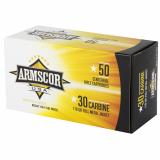 Armscor Rifle Ammunition .30 M1 110 Grain Full Metal Jacket
