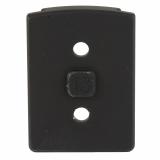 Optic Plate, Standard Height, Anodized Finish, Black, Fits Arisaka Offset Optic Mount, For Holosun 509T, HE509-RD OOM-P13