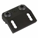 Offset Light Mount, For SureFire Scout Light Weapon Lights, Fits MLOK IWI Galil/Sig Sauer MPX, Anodized Finish, Black OSM-AM