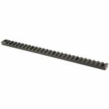 Rail Slider, Picatinny Rail M-Lok, 7 Slot, Fits M-LOK, Integrated QD Mount, Anodized Finish, Black RS-RAIL-7M