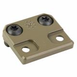 Side Light Mount, For SureFire Scout Light Weapon Lights, Fits MLOK, Anodized Finish, Flat Dark Earth SSM-M-FDE