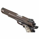 1911, 1776 Special Edition, Semi-automatic, 1911, Full Size, Metal Frame, 45 ACP, 5"Barrel, Plum Brown Cerakote with Desert Sand Accents, Custom Engraving, Custom Engraved Grips, 3 Dot Sights,Manual Safety, 7 Rounds, 1 Magazine 1911TCAC16