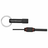 Tool, 2-in-1 Tool for Glock, 3mm Armorer's Pin Punch, 3/16" Hex Nut Driver, Black Finish AVGLOCK21